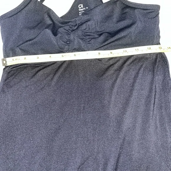 2/$15 GapFit women’s XS black athletic tank top - Picture 9 of 10